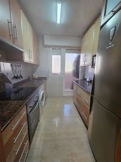 Kitchen of Flat for sale in La Manga del Mar Menor  with Furnished, Balcony and Community pool