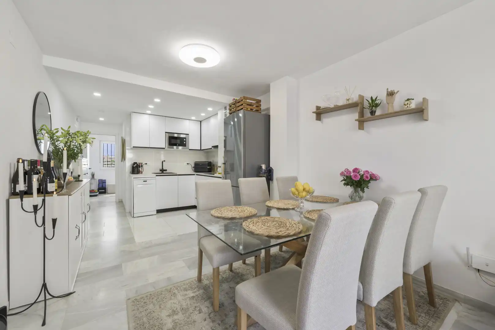 Comedor de Ático en venta en Mijas con Aire acondicionado, Terraza y Piscina