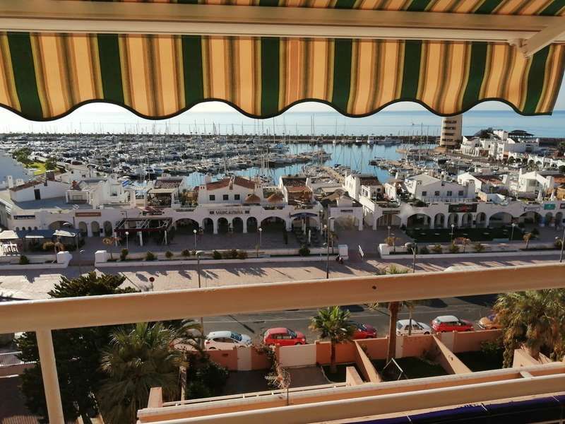 Exterior view of Flat to rent in Roquetas de Mar  with Terrace, Furnished and Community pool