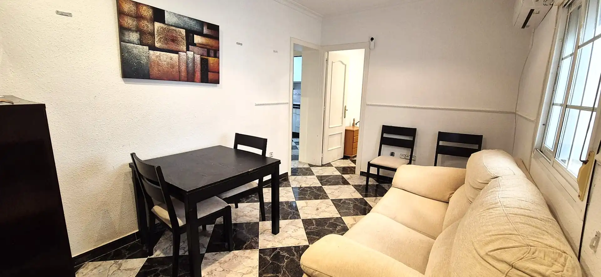 Sala de estar de Piso en venta en Badajoz con Aire acondicionado, Calefacción y Amueblado