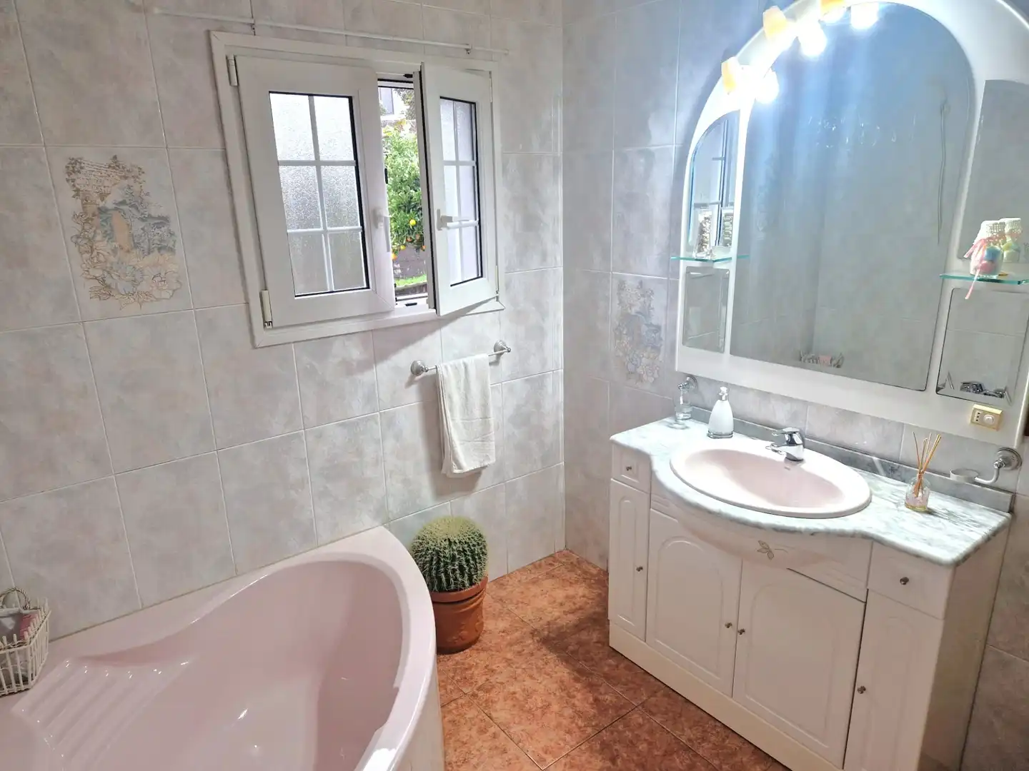 Baño de Casa o chalet en venta en Vega de San Mateo con Jardín privado, Terraza y Internet