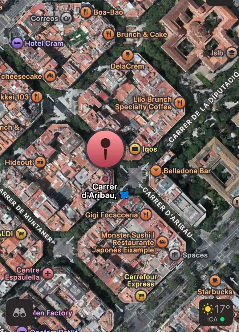 Pis en venda a Aribau, L'Antiga Esquerra de l'Eixample