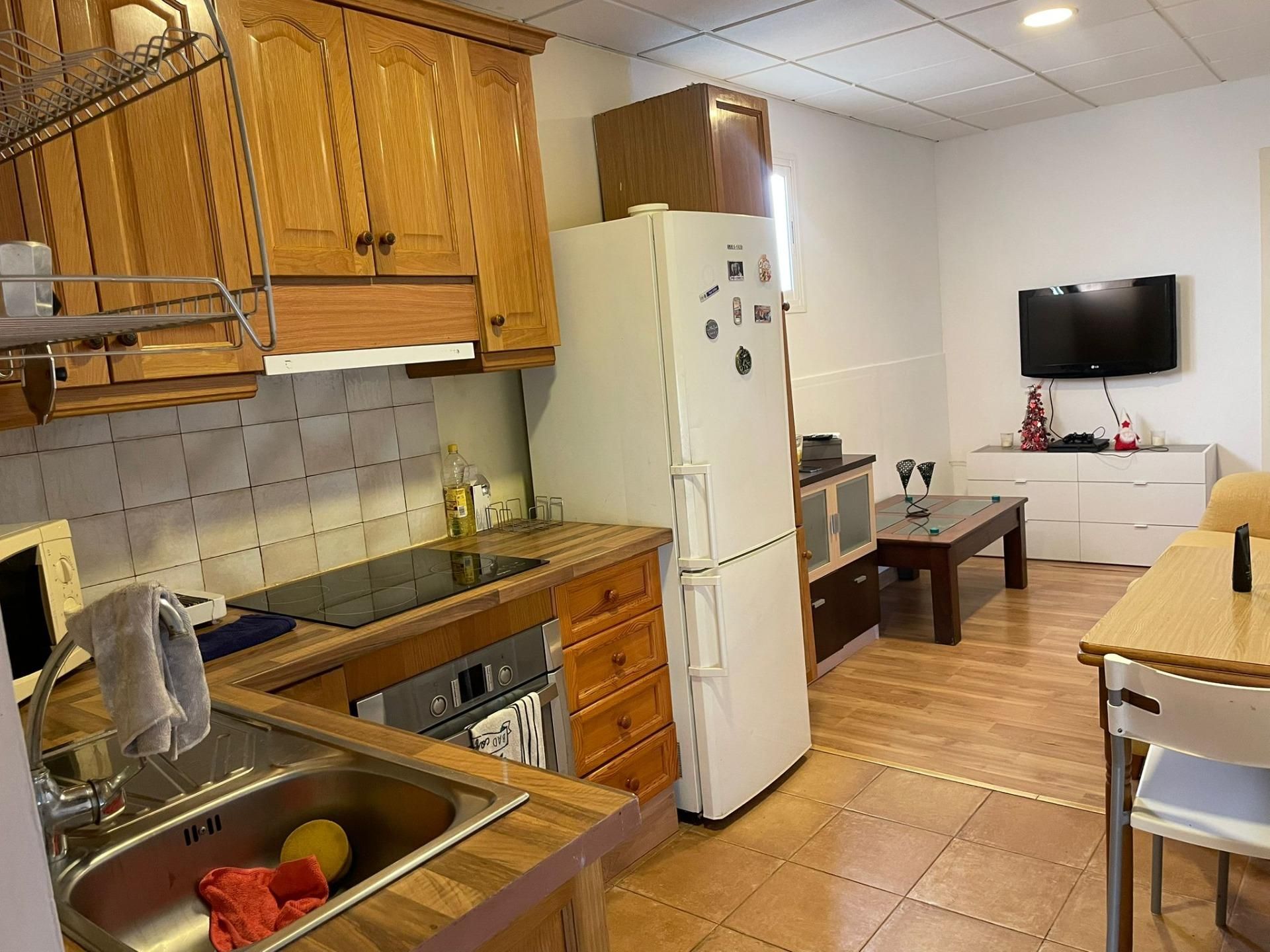 Cuina de Casa o xalet de lloguer en Elche / Elx amb Aire condicionat, Jardí privat i Piscina