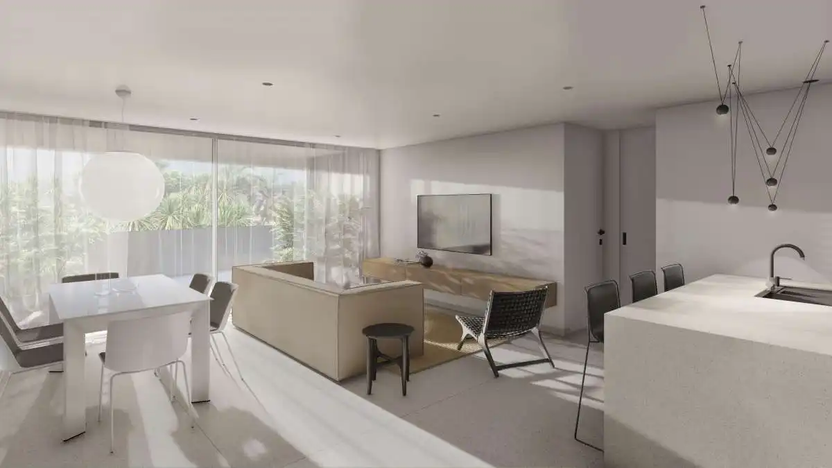 Sala de estar de Ático en venta en Guardamar del Segura con Piscina comunitaria