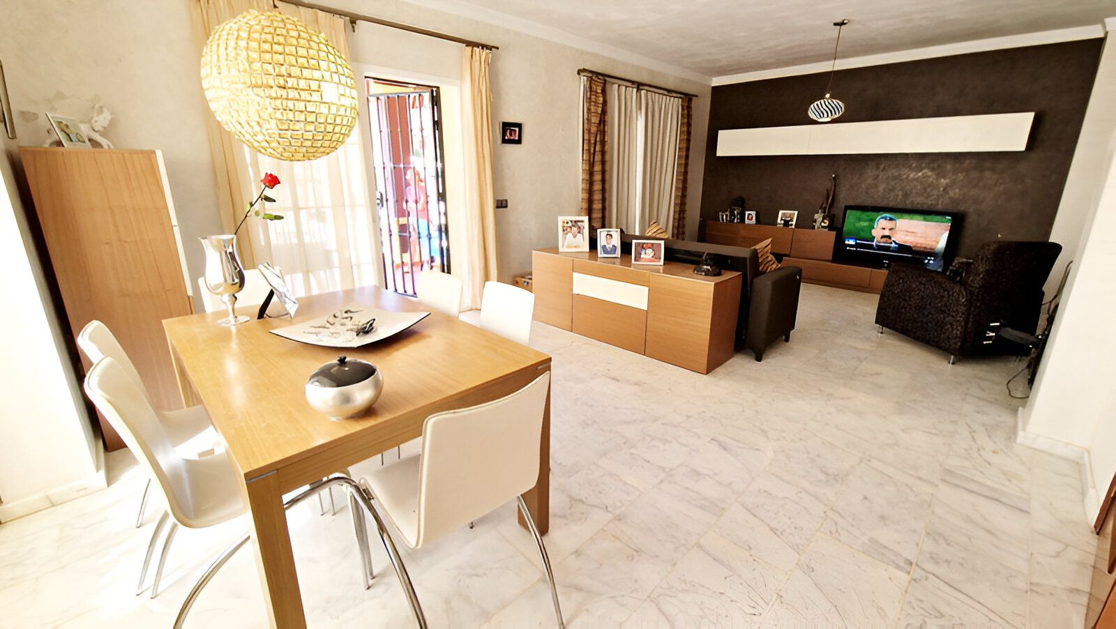 Living room of House or chalet for sale in Mijas  with Air Conditioner, Private garden and Terrace