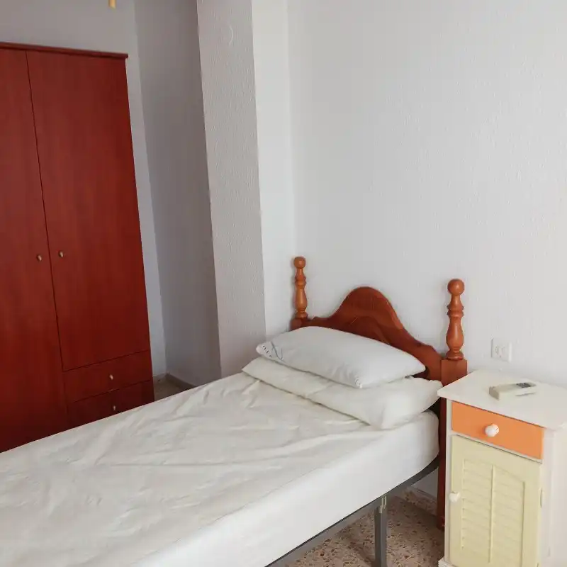Bedroom of Flat for rent in Gandia  with Air Conditioner, Terrace and Furnished