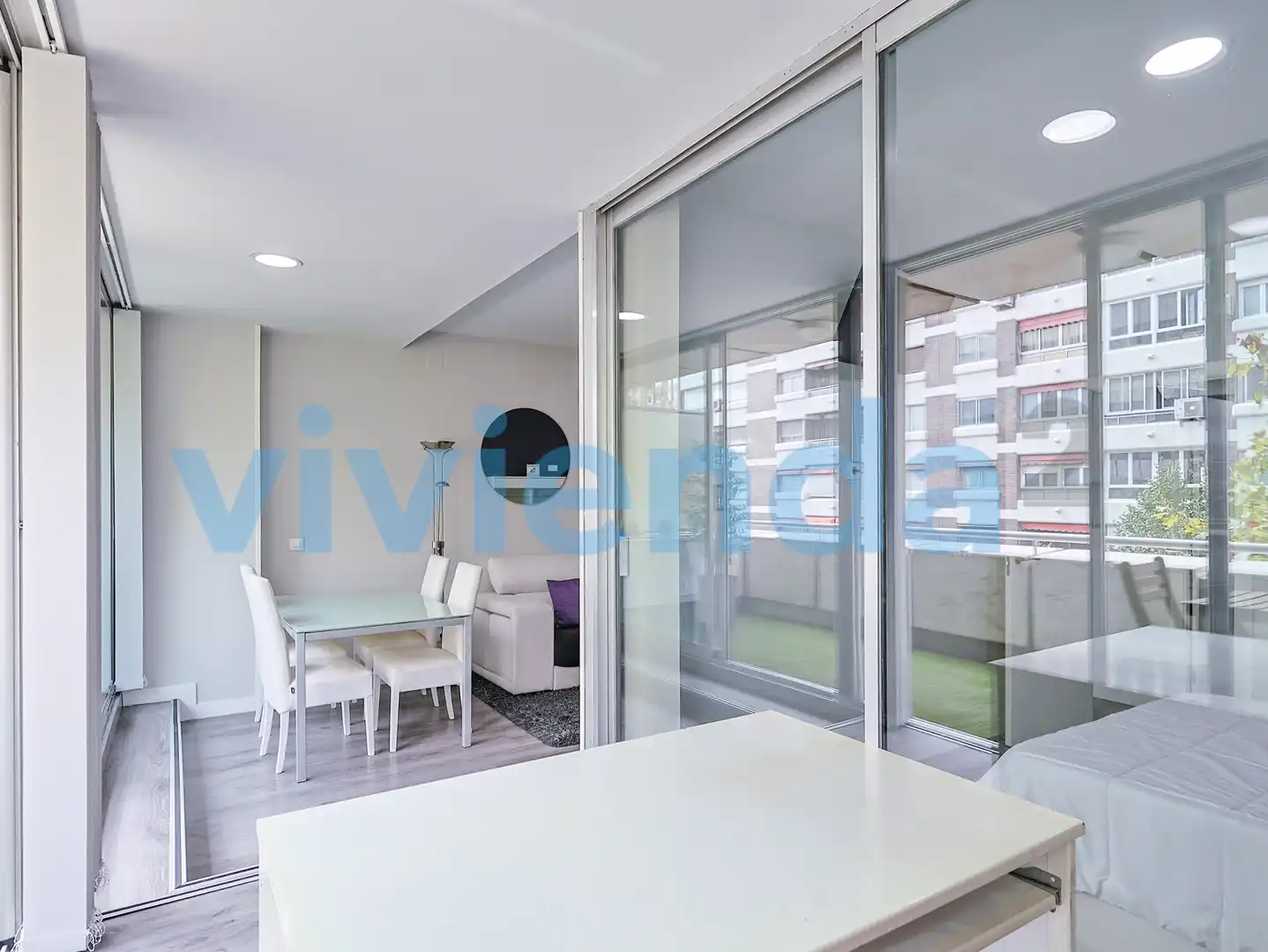 Terrasse von Wohnung zur Miete in Madrid mit Klimaanlage, Heizung und Terrasse