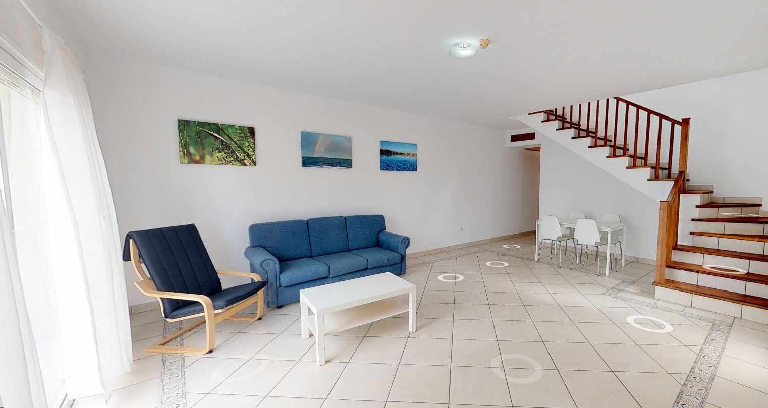 Living room of Single-family semi-detached to rent in San Miguel de Abona  with Furnished and Community pool