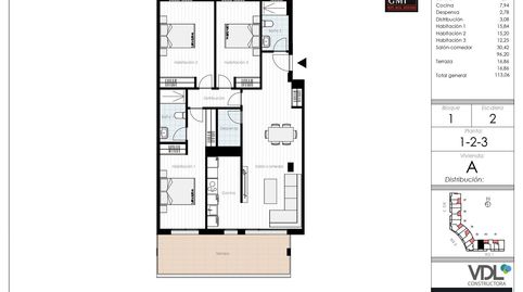 Edificio Terrace Curve en la Lastra
