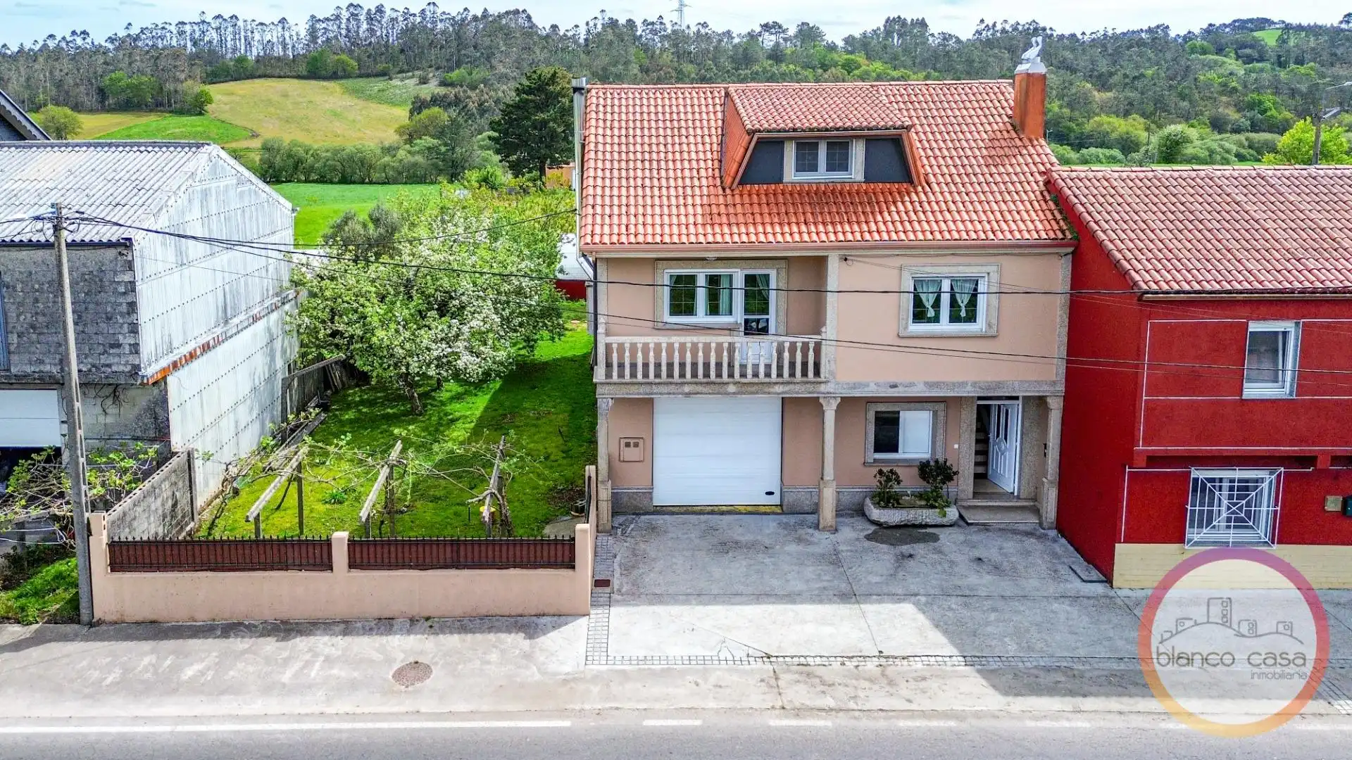 Exterior view of Houses for sale in Dumbría  with Heating, Private garden and Terrace