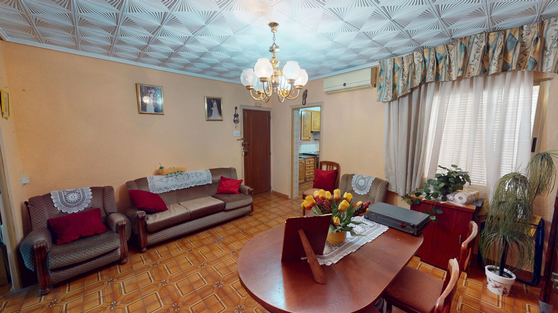 Living room of Flat for sale in Elche / Elx  with Air Conditioner