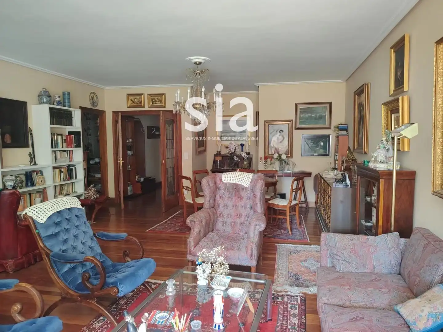 Wohnzimmer von Wohnung zum Verkauf in Vitoria - Gasteiz mit Heizung, Abstellraum und Möbliert