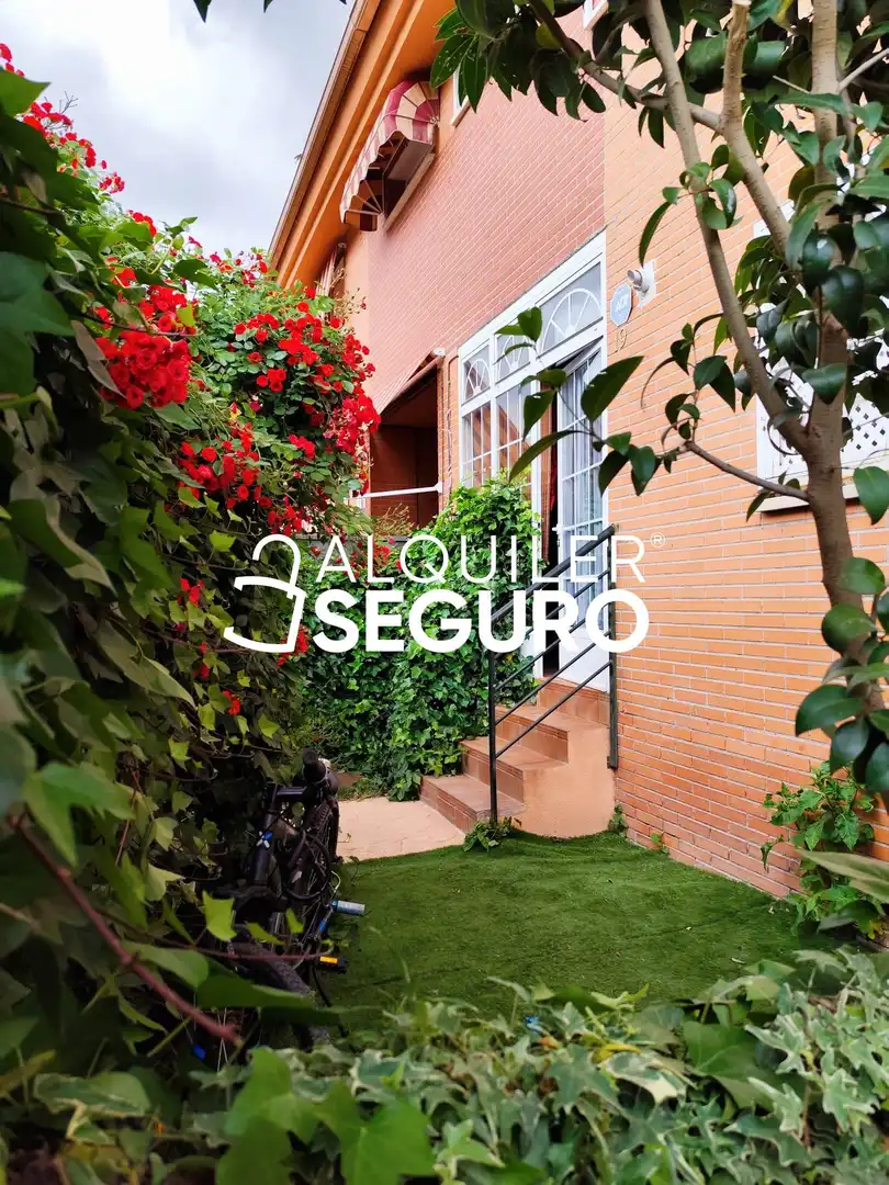 Garden of Houses for rent in Camarma de Esteruelas  with Air Conditioner, Heating and Terrace