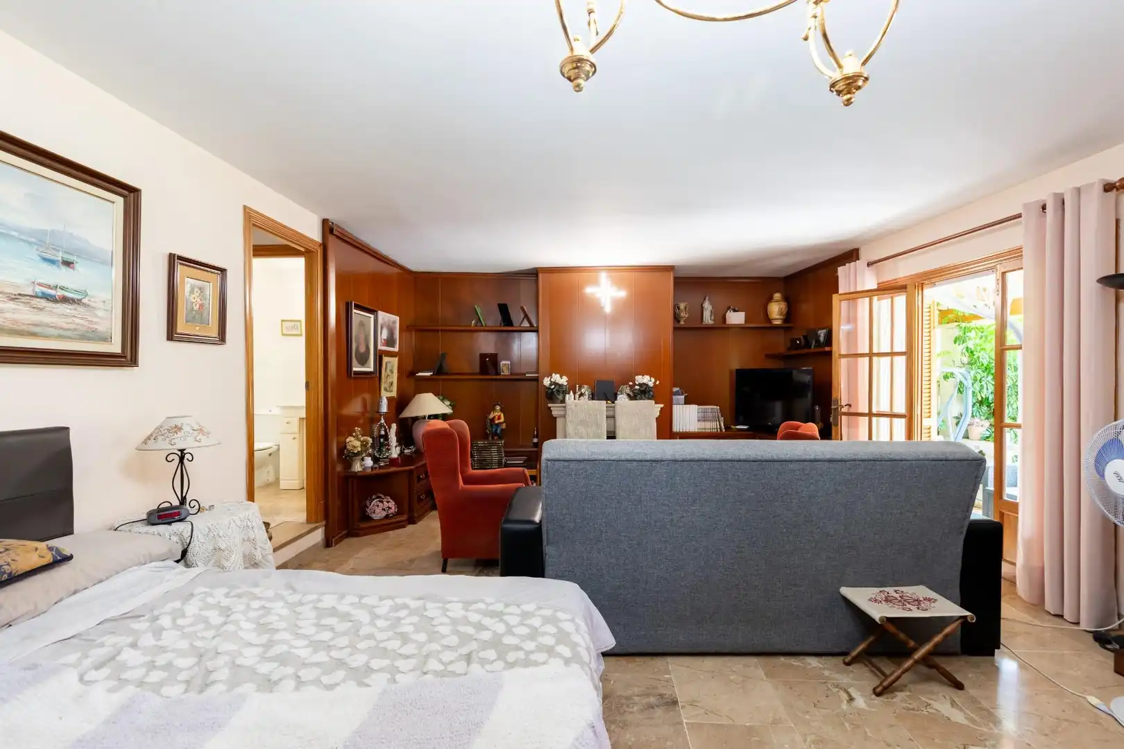 Sala d'estar de Casa adosada en venda en  Palma de Mallorca