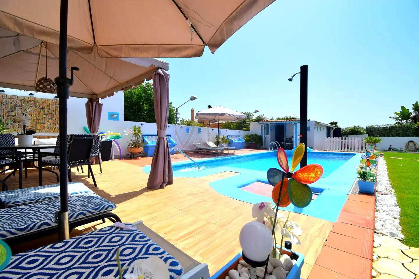 Piscina de Casa o chalet de alquiler en Sotogrande con Jardín privado, Terraza y Trastero
