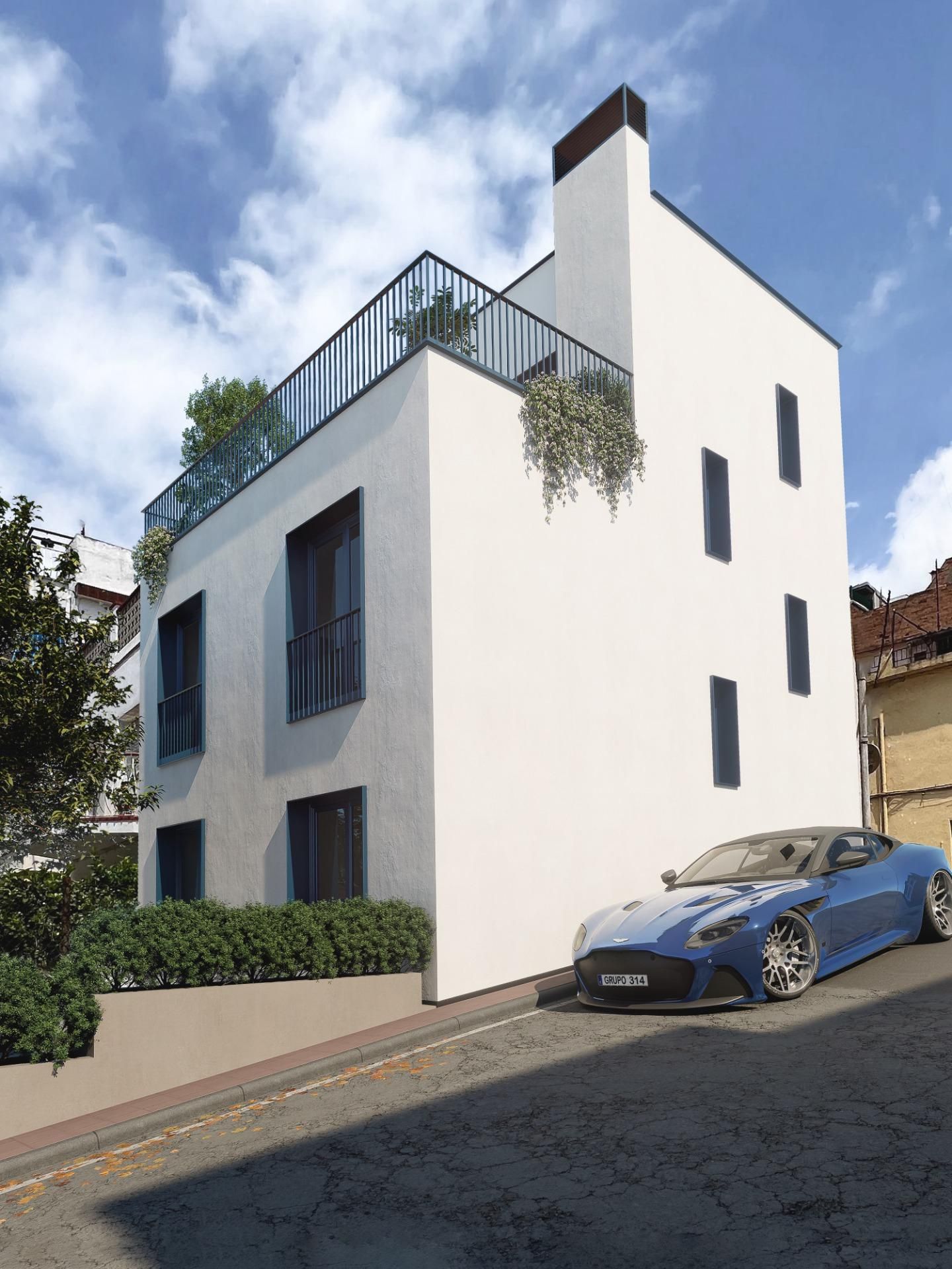 Exterior view of House or chalet for sale in Blanes  with Terrace and Balcony