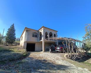 Vista exterior de Casa o xalet en venda en Las Gabias amb Jardí privat, Terrassa i Piscina