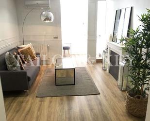 Living room of Study for sale in  Madrid Capital  with Air Conditioner and Terrace