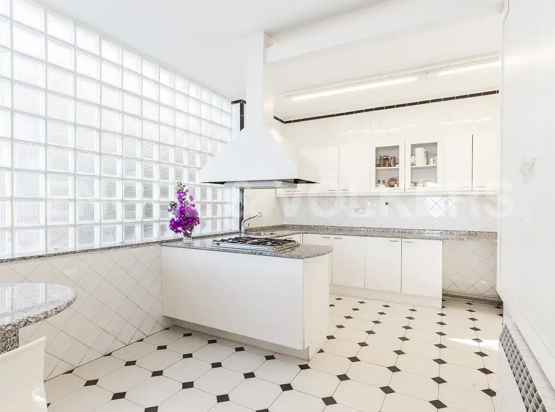 Kitchen of Houses for sale in Barcelona  with Heating, Private garden and Parquet flooring