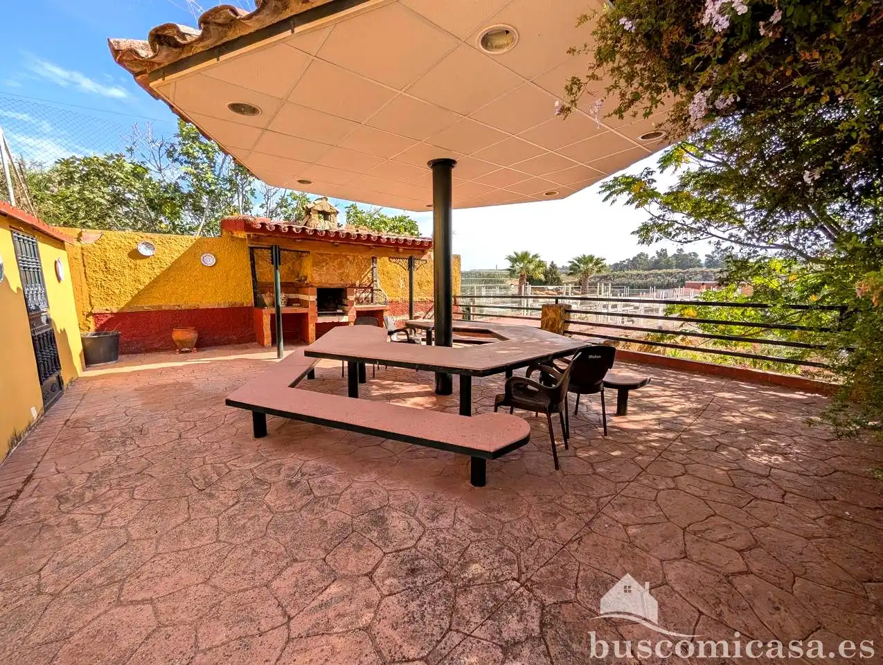 Terrassa de Finca rústica en venda en Linares amb Aire condicionat, Jardí privat i Terrassa
