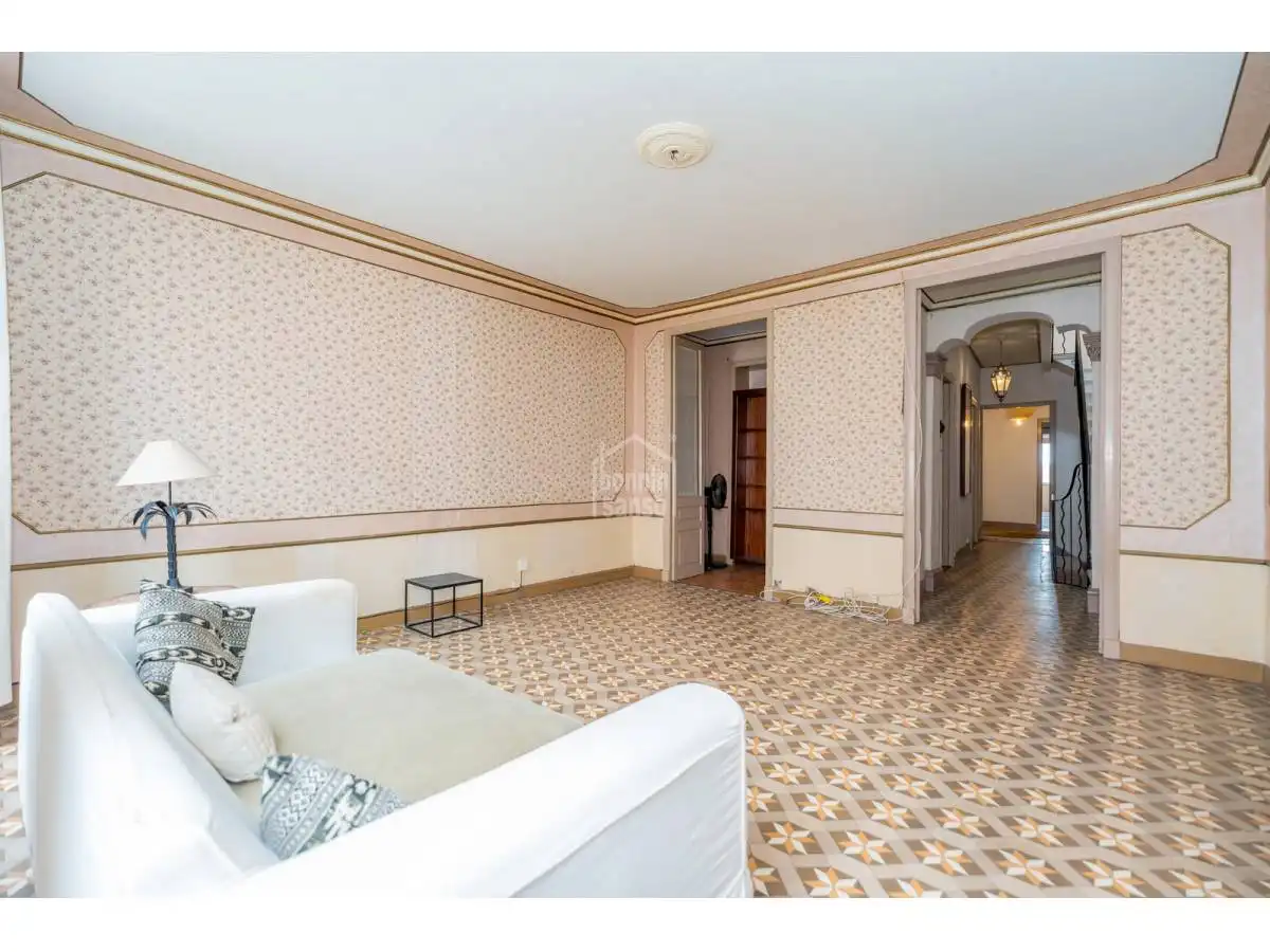 Sala d'estar de Apartament en venda en Maó - Mahón amb Jardí privat i Terrassa