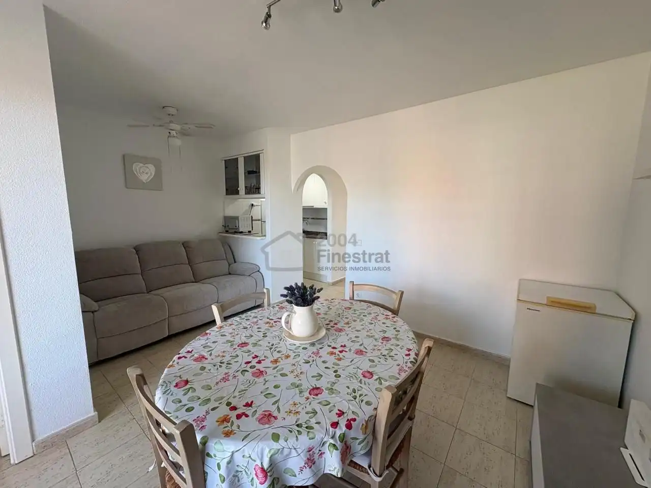 Wohnzimmer von Wohnung zur Miete in Finestrat mit Möbliert
