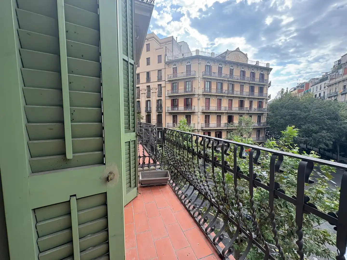 Pis amb terrassa en venda a Carrer d'Aribau