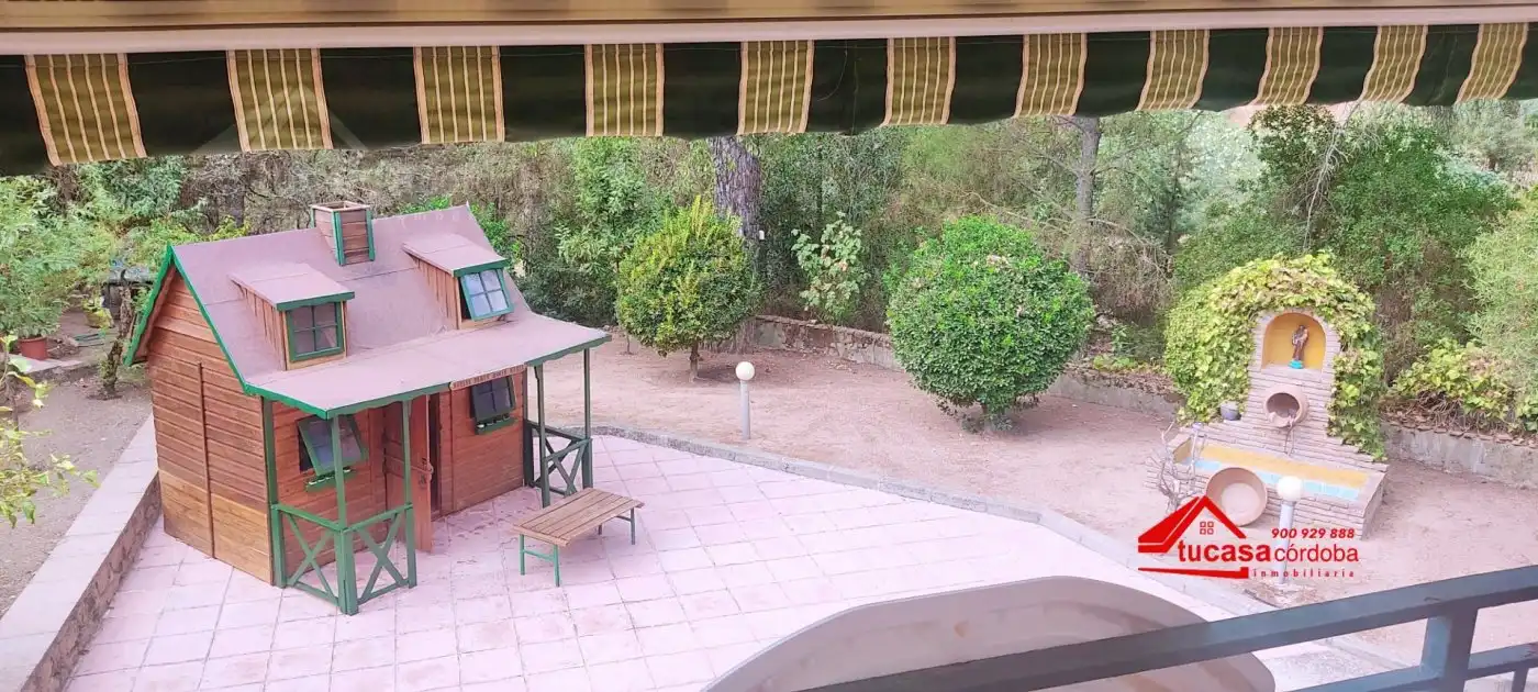 Terrace of Country homes for sale in Córdoba  with Air Conditioner, Private garden and Terrace