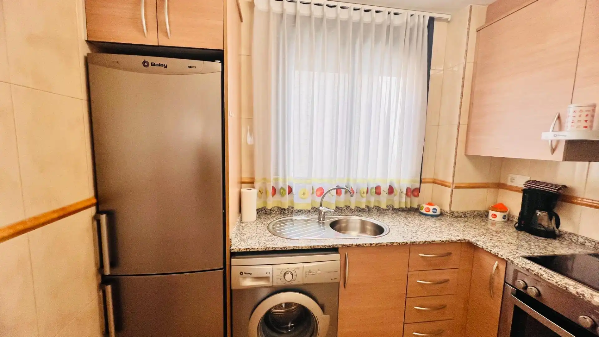 Küche von Dachboden zum Verkauf in L'Ampolla mit Terrasse, Möbliert und Alarm