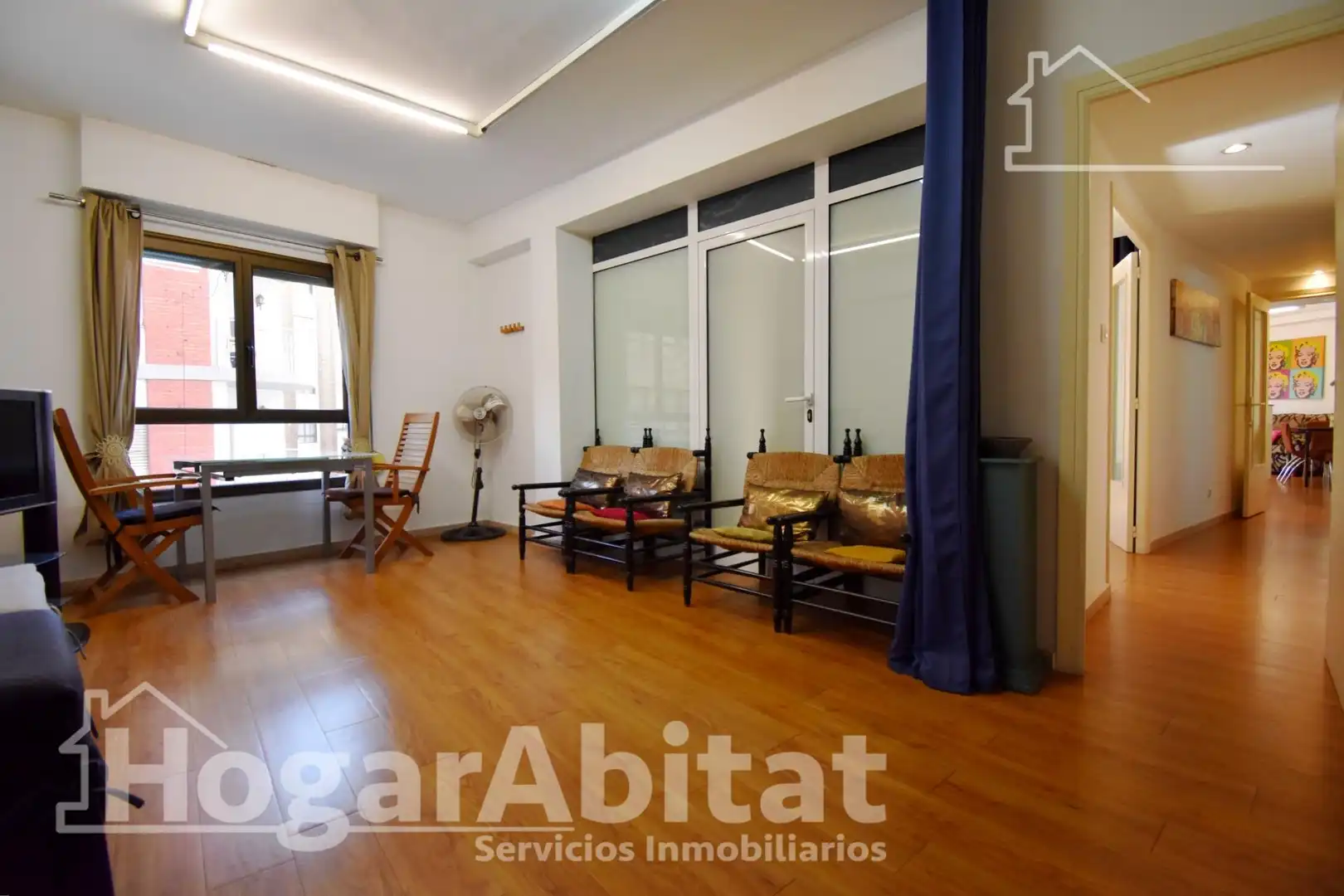 Wohnung zum Verkauf in Oliva mit Klimaanlage, Heizung und Parkett