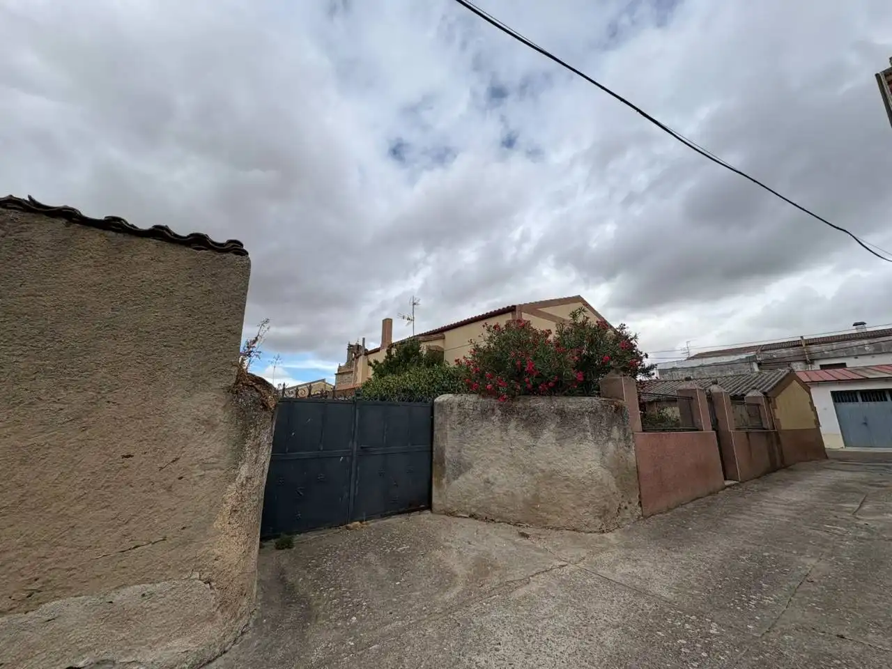 Vista exterior de Casa o chalet en venta en Gallegos de Argañán con Calefacción, Jardín privado y Terraza