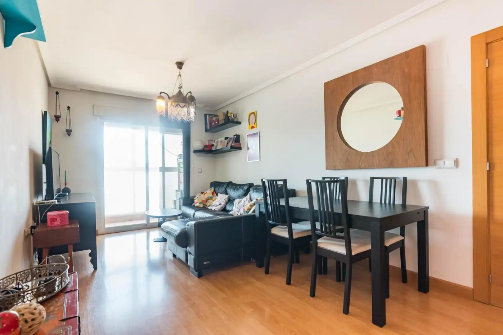 Sala de estar de Apartamento en venta en Murcia con Aire acondicionado, Terraza y Trastero