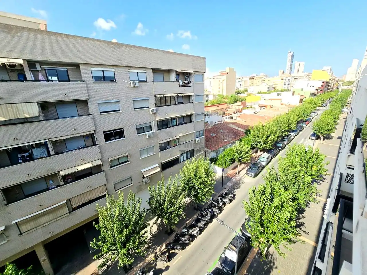 Exterior view of Flat for sale in Benidorm  with Air Conditioner, Terrace and Furnished