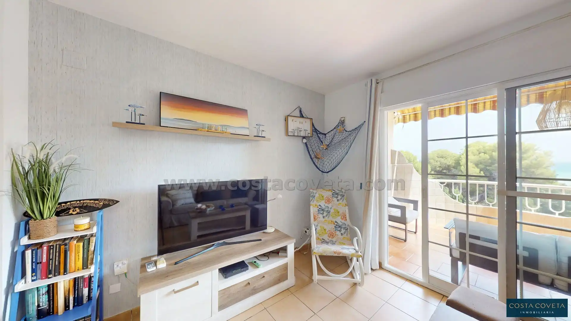 Living room of Apartments for sale in El Campello  with Air Conditioner, Terrace and Swimming Pool