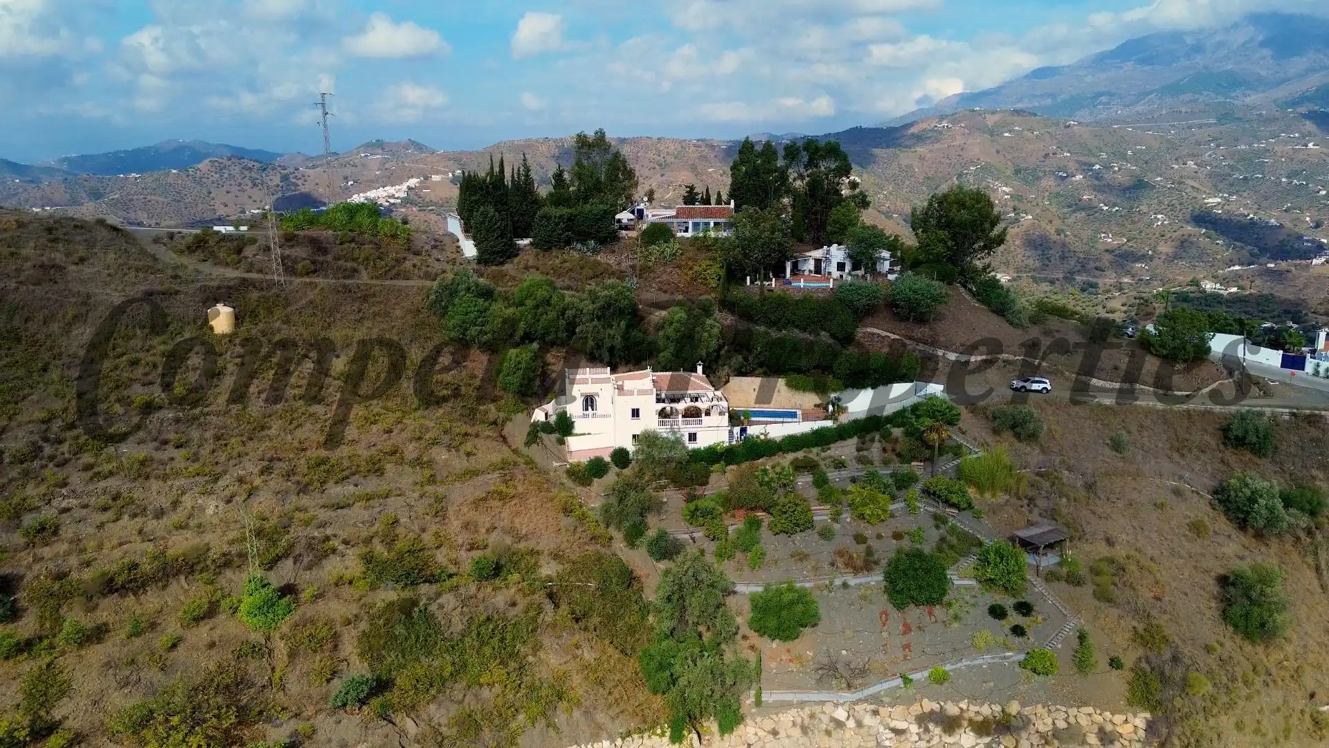 Vista exterior de Casa o xalet en venda en Cómpeta, Málaga