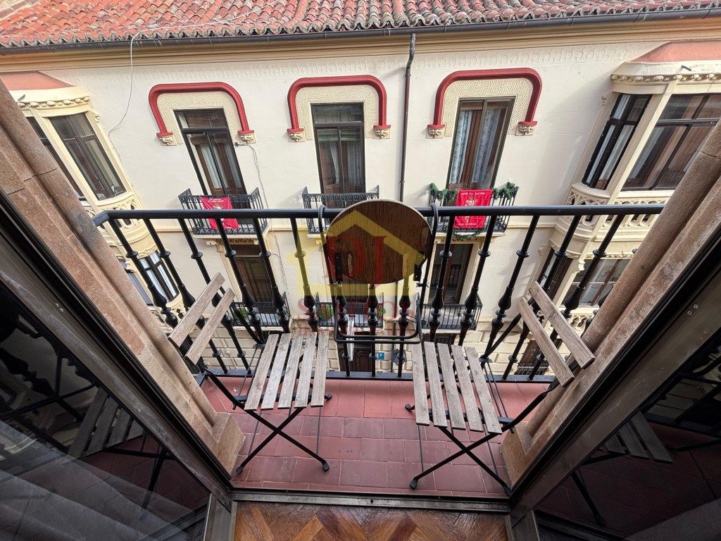 Balcony of Flat for sale in Salamanca Capital