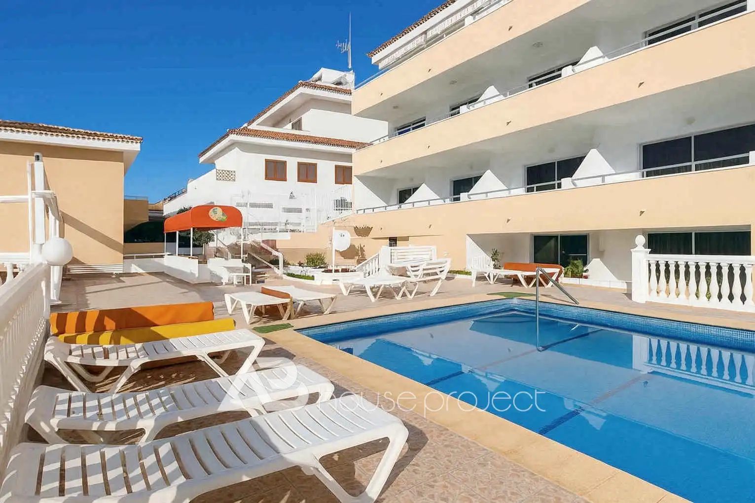 Schwimmbecken von Wohnung zum Verkauf in Adeje mit Terrasse, Möbliert und Gemeinschaftspool