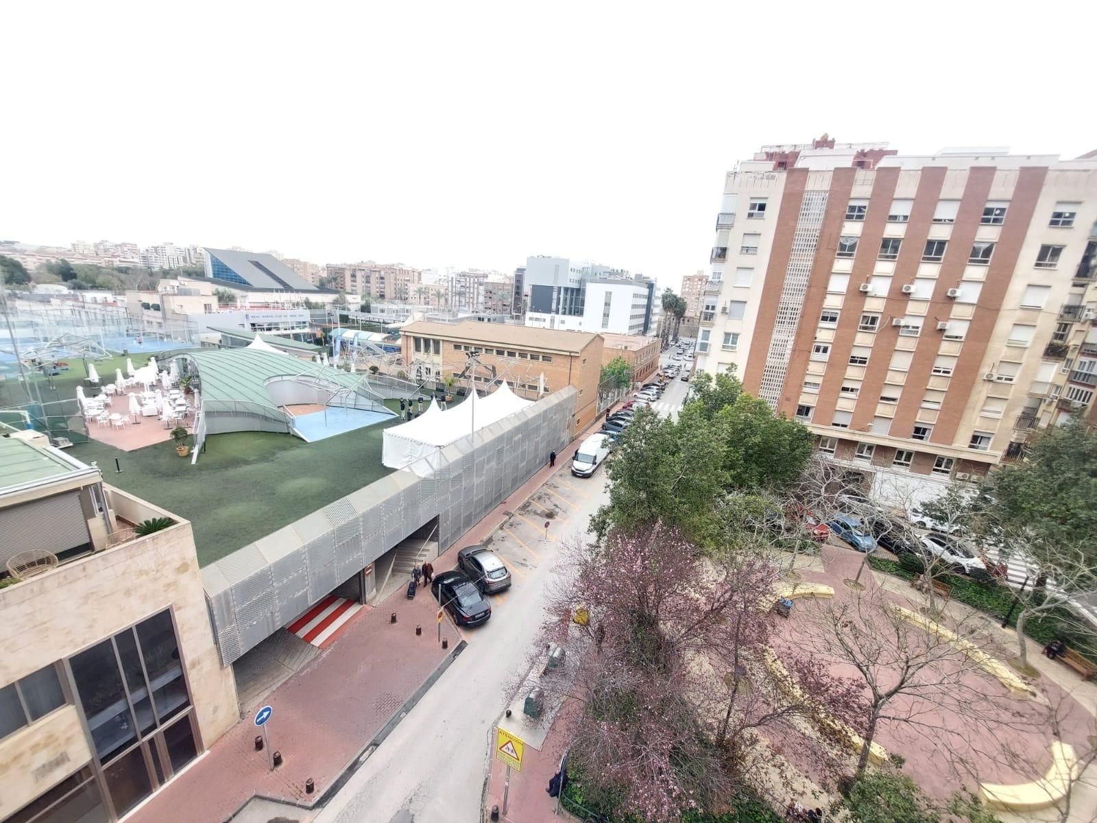 Exterior view of Flat for sale in  Murcia Capital  with Air Conditioner, Terrace and Storage room