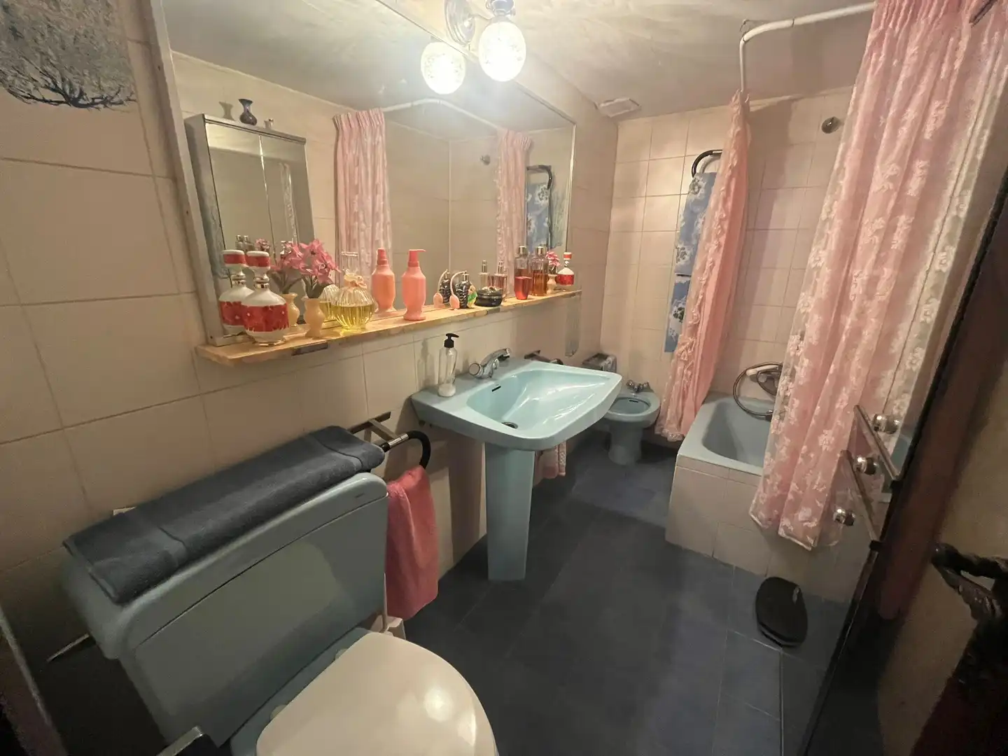Baño de Casa o chalet en venta en Valdealgorfa con Jardín privado, Terraza y Amueblado