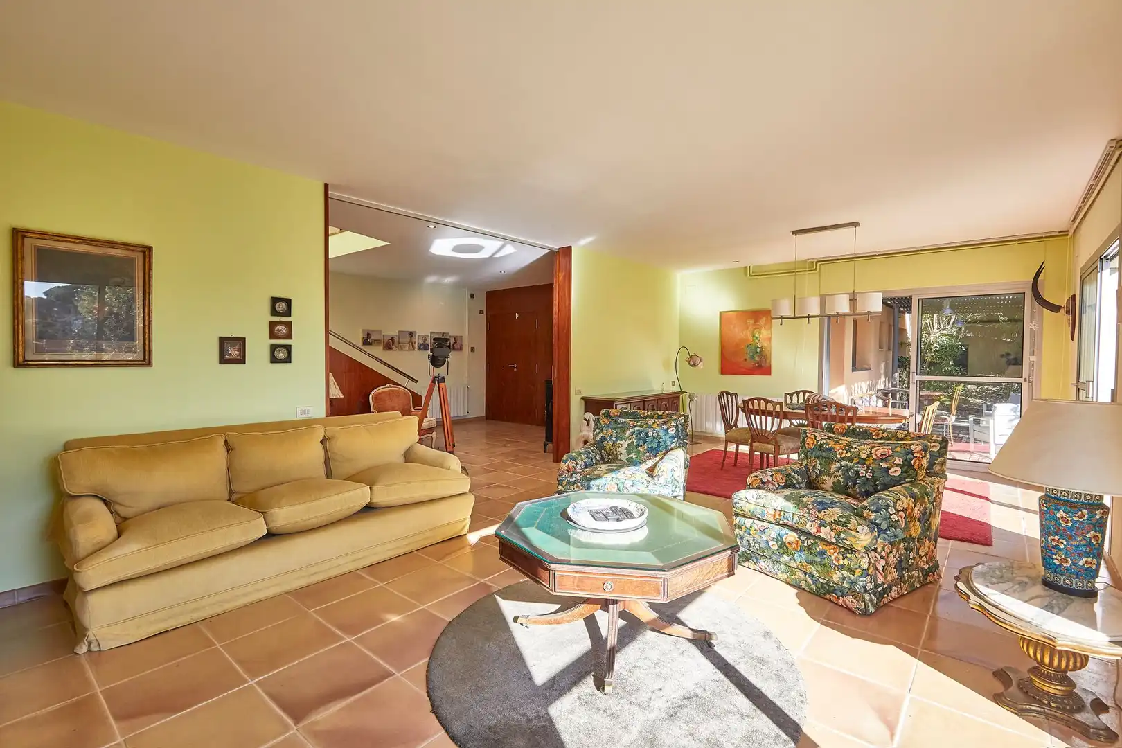 Wohnzimmer von Haus oder Chalet zum Verkauf in Premià de Dalt mit Klimaanlage, Heizung und Privatgarten