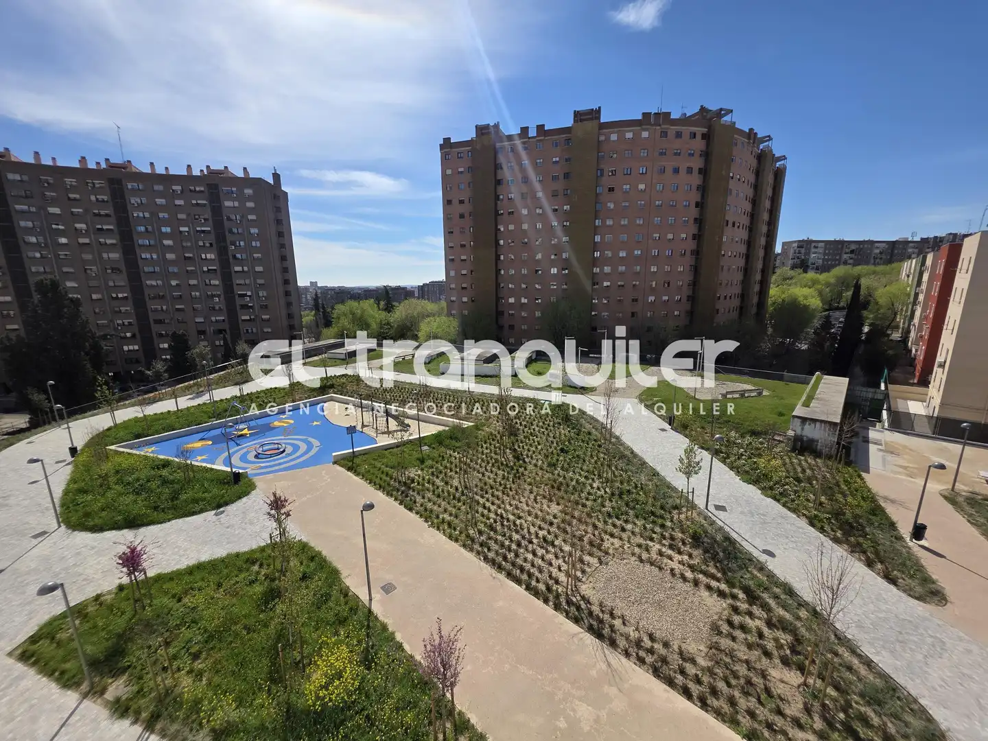 Exterior view of Flat for rent in Madrid  with Air Conditioner, Terrace and Storage room