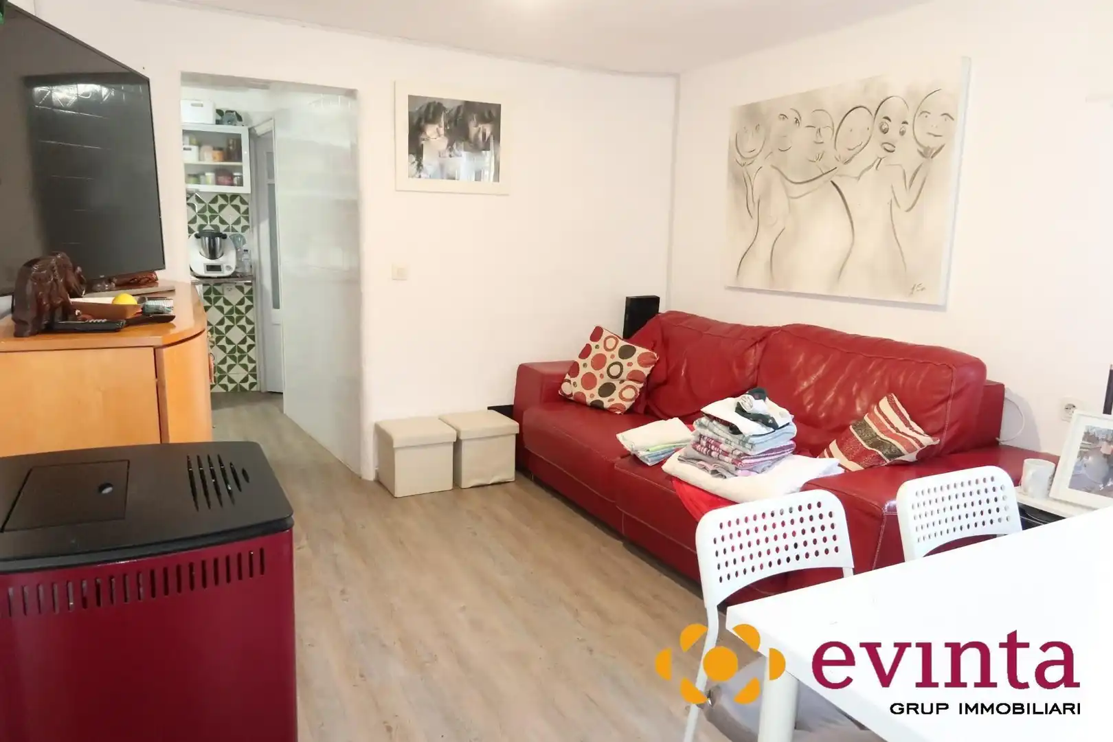 Living room of Houses for sale in Vallirana  with Heating, Private garden and Terrace