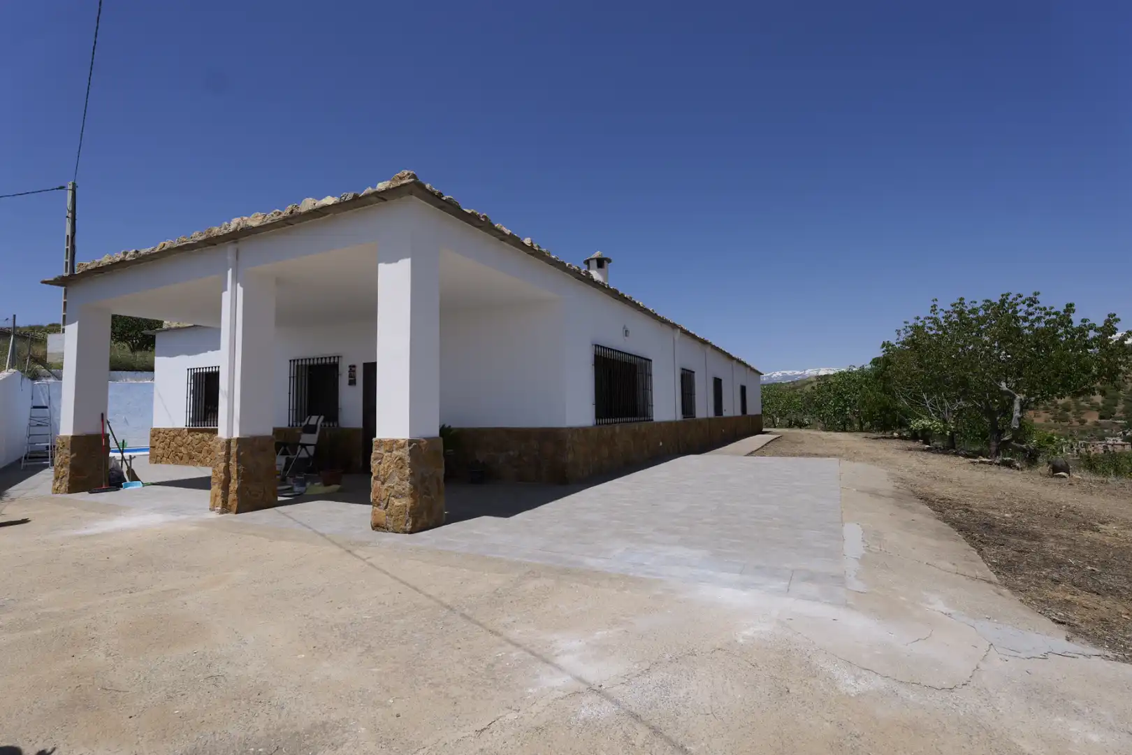 Vista exterior de Casa o xalet en venda en Murtas amb Jardí privat, Terrassa i Piscina