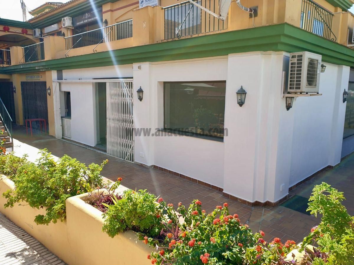 Exterior view of Premises for sale in Estepona  with Air Conditioner and Terrace