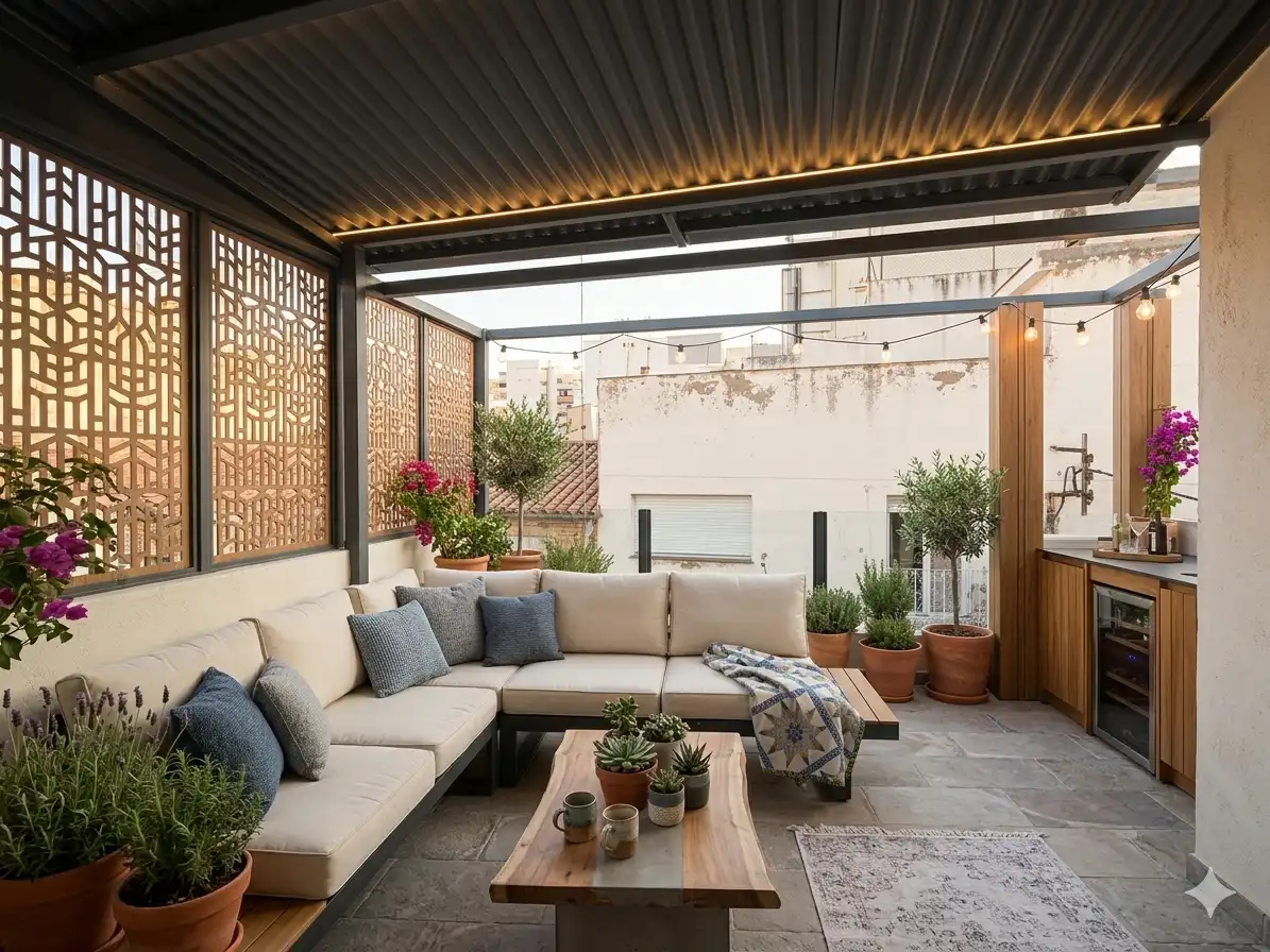 Terraza de Casa adosada en venta en Cambrils con Terraza, Amueblado y Horno