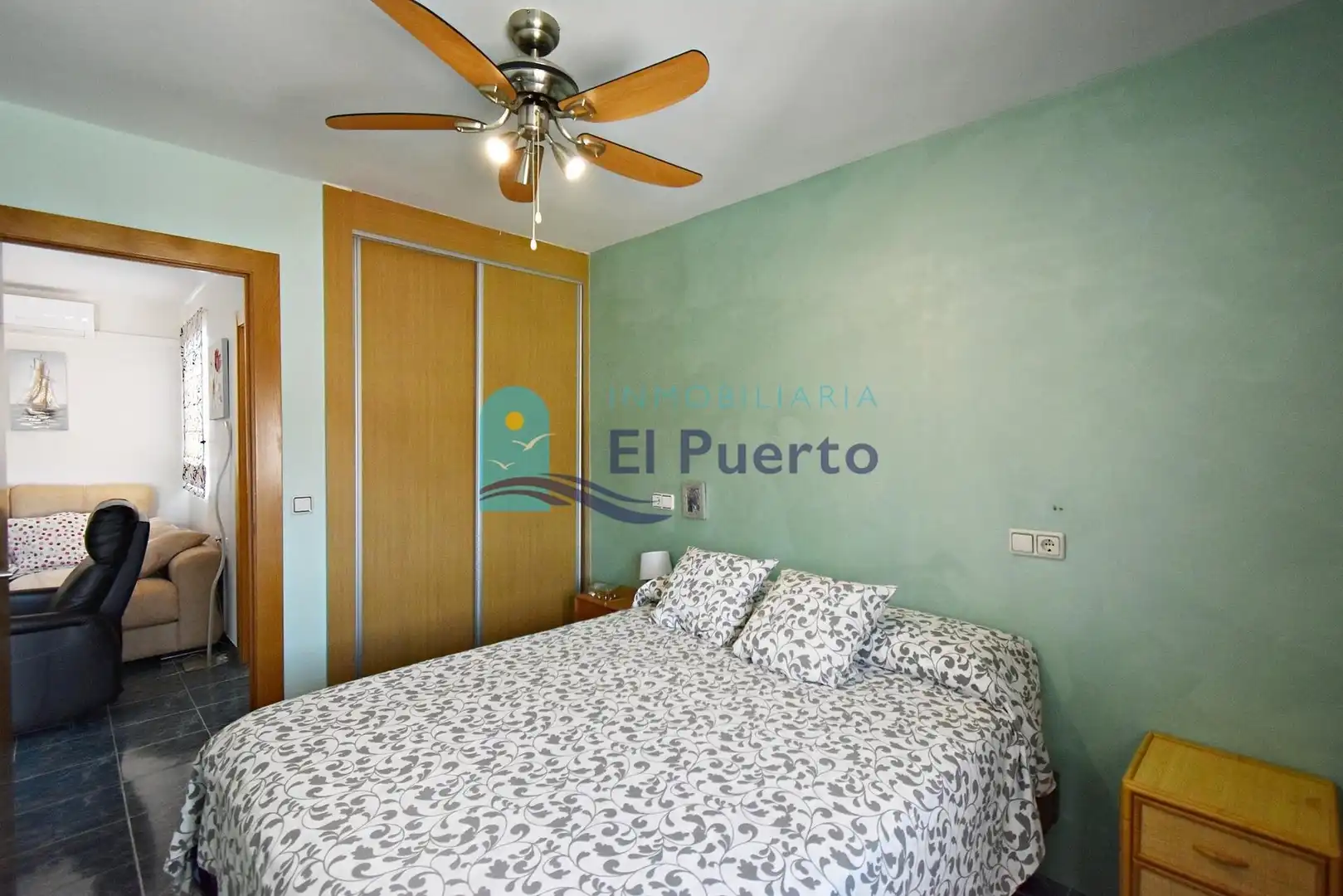 Dormitori de Apartament en venda en Mazarrón amb Aire condicionat, Calefacció i Terrassa