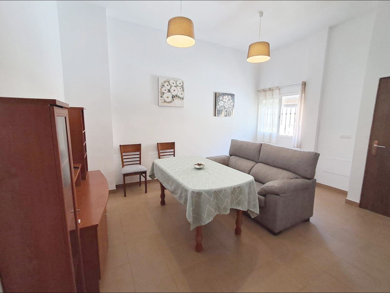 Living room of Planta baja to rent in Mollina  with Air Conditioner