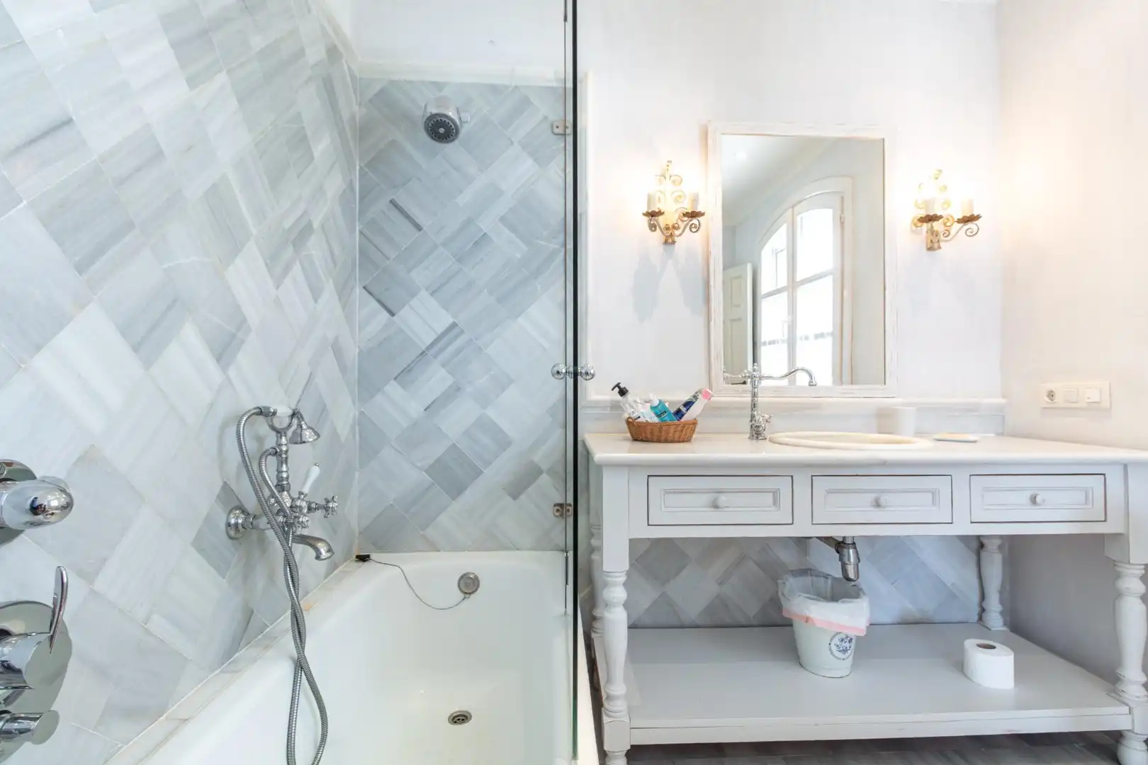 Baño de Casa o chalet en venta en Mojácar con Jardín privado, Terraza y Trastero