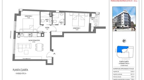 VIVIENDA DE DOS HABITACIONES DE OBRA NUEVA EN CONSTRUCCIÓN, imatge 2