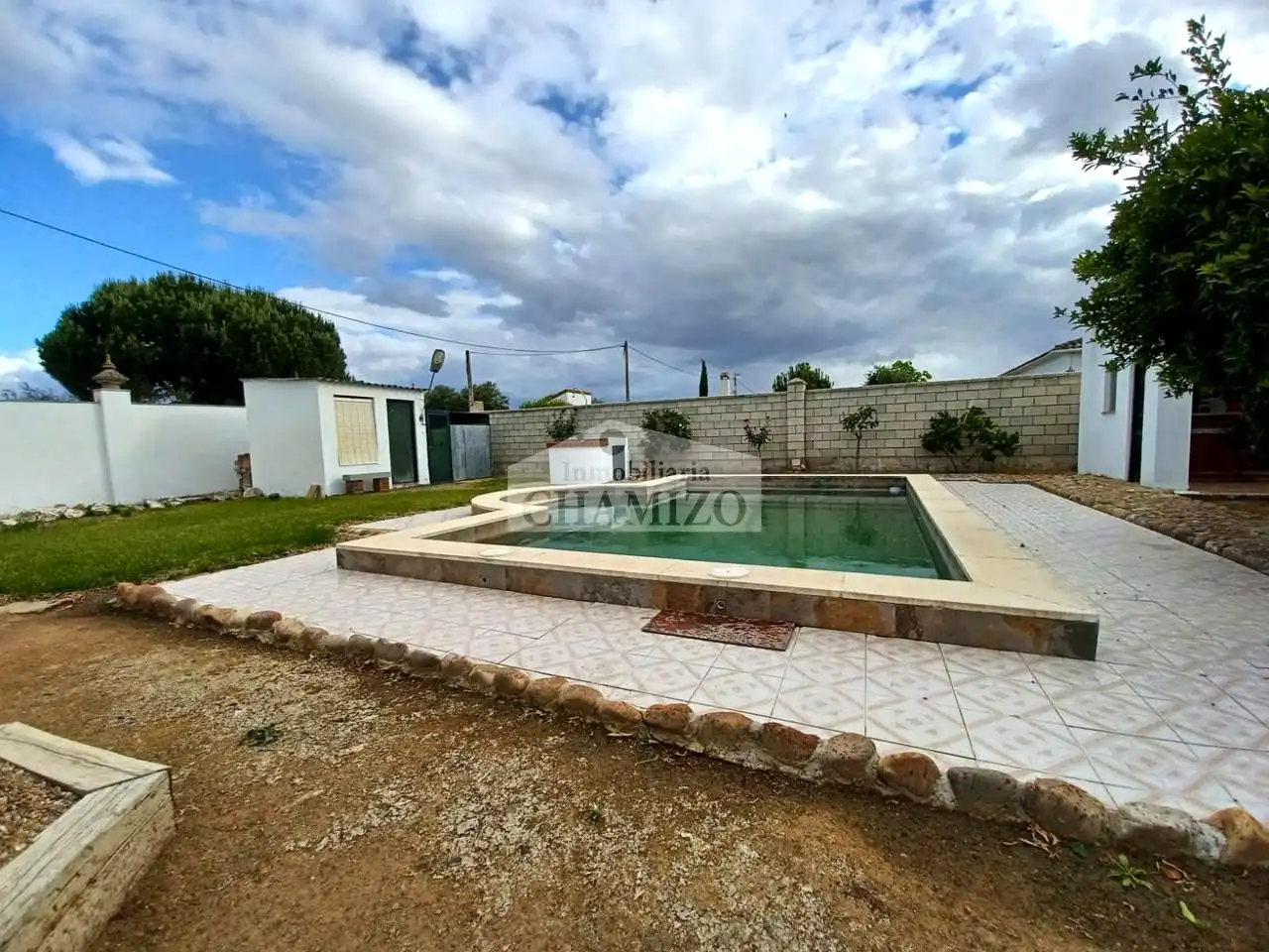 Piscina de Casa o xalet en venda en Villanueva de la Serena amb Aire condicionat, Calefacció i Jardí privat